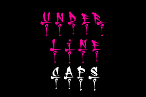 UNDERLINE CAPS