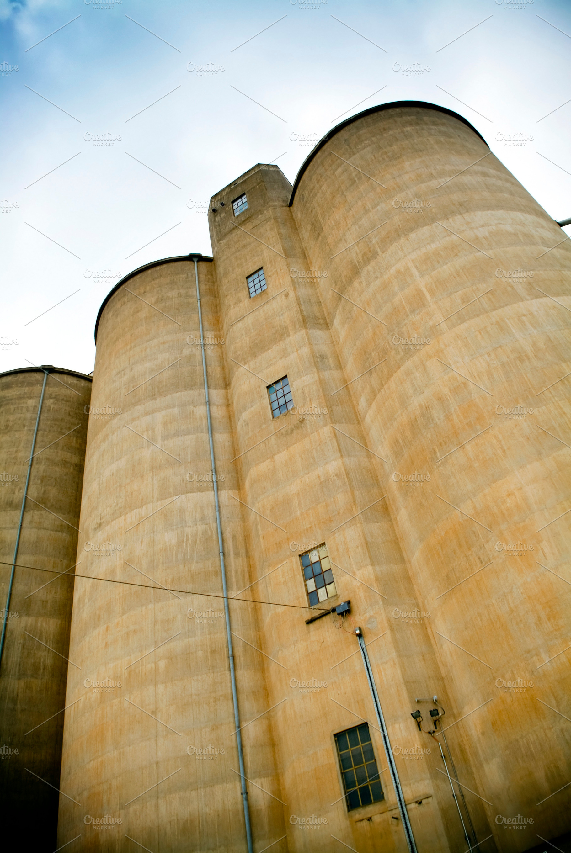 Grain Silo, an Industrial Photo by THP Creative