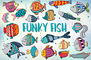 Funky Fish, an Illustration by clipick (Thumbnail 1 of 5)