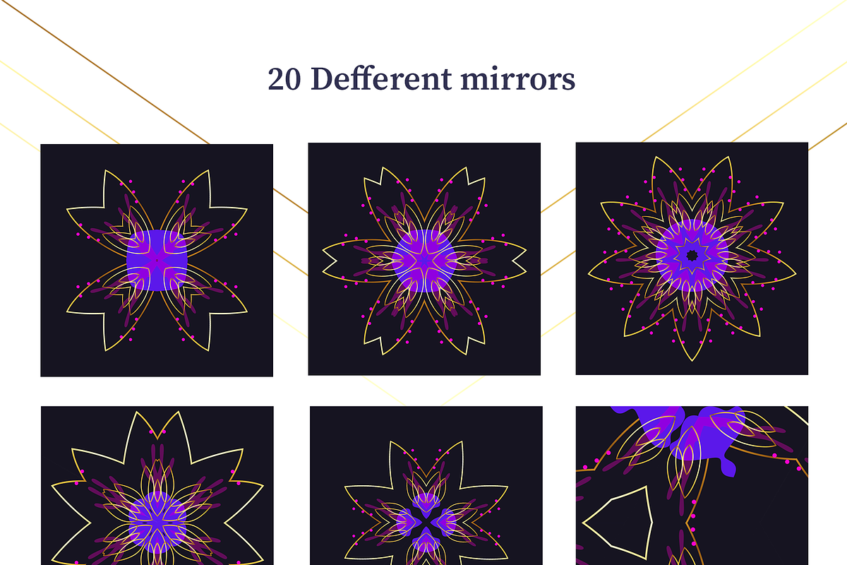 Kaleidoscope/Mandala Maker, a Pattern Graphic by LazyCrazy (Photo 5 of 8)