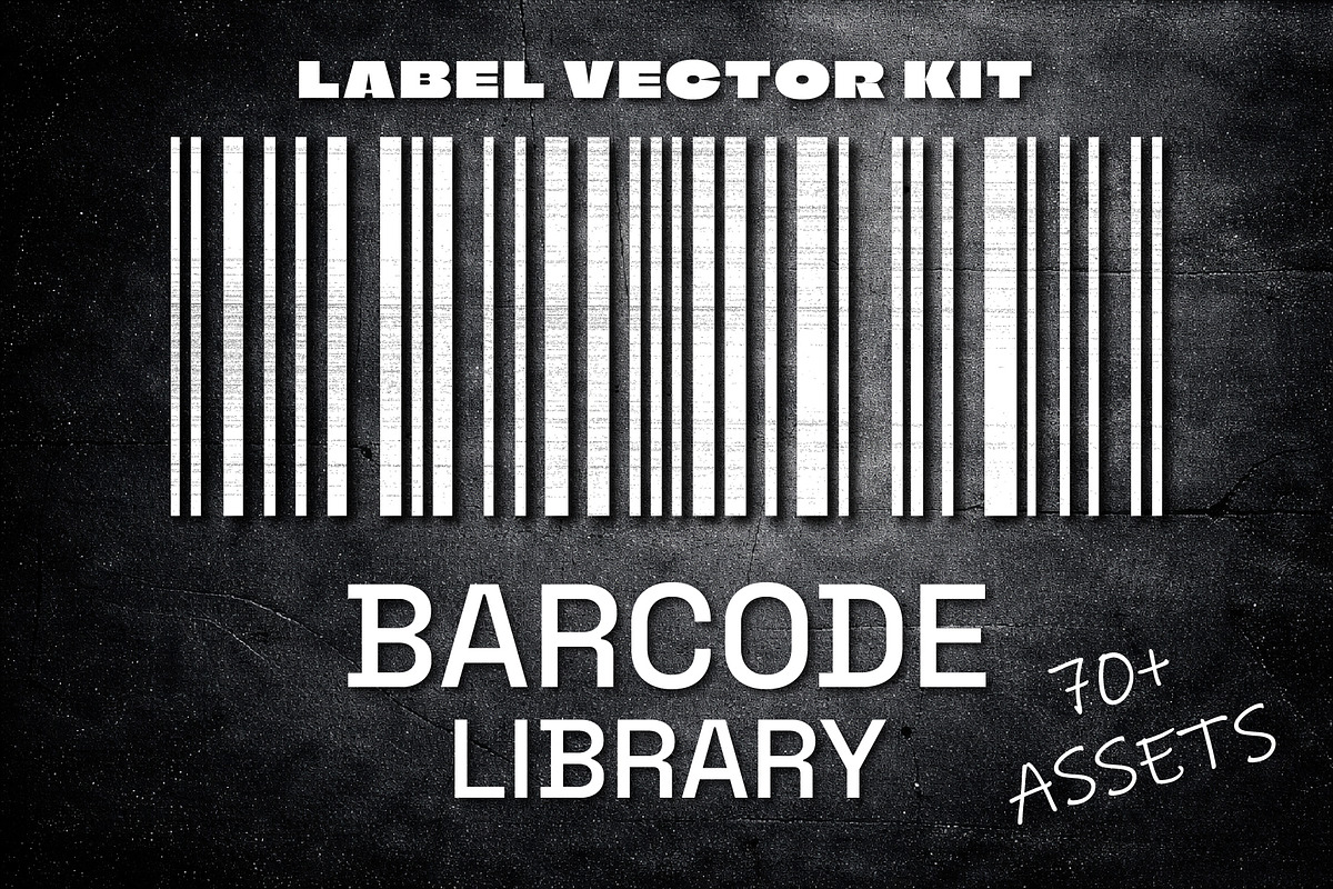 Industrial Barcode Kit, an Object Graphic by Le.nart (Photo 1 of 5)
