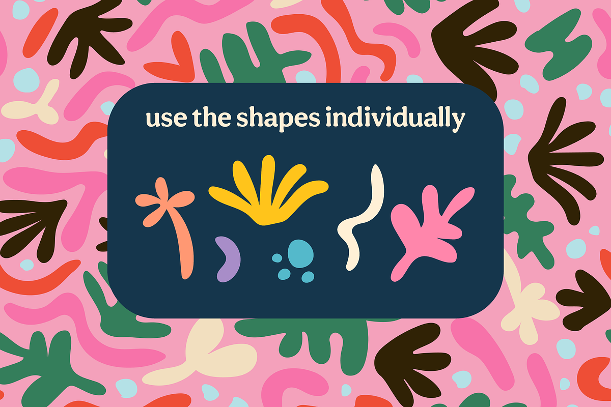 Abstract Matisse - Vector Pattern, a Pattern Graphic by weenkcreative (Photo 4 of 4)