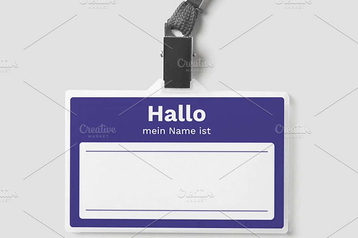 Name Tag template printable, a Stationery Template by ElephantArts (Photo 6 of 7)
