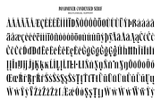 Roadminer - Condensed Serif Typeface, a Serif Font by Mbonster Design Studio (Thumbnail 14 of 17)