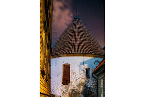 Parnu, Estonia. Night Evening View, an Architecture Photo by Our Amazing World