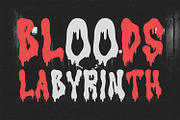 Zloomad Dripping Display Font, a Handwritten Font by Maulana Creative (Thumbnail 3 of 7)