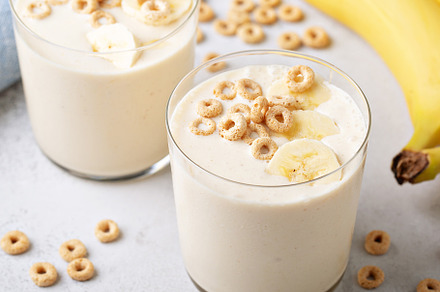 Healthy banana smoothie, a Food & Drink Photo by farwasser