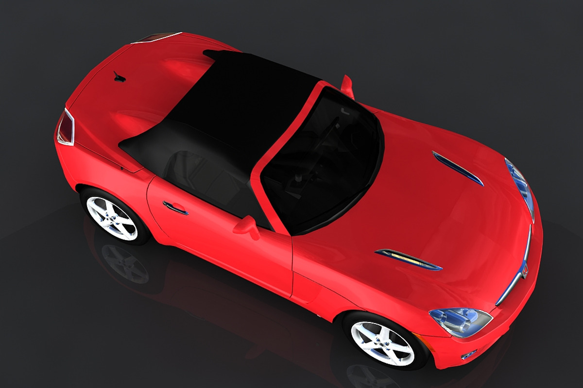 Saturn Sky Red Line, a Cars & Vehicle 3D Model by valtriiu (Photo 3 of 12)