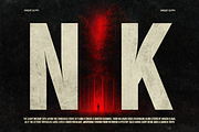 GC Vank - Strong Bold Condensed, a Sans Serif Font by Glyphonic (Thumbnail 9 of 15)