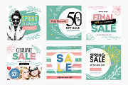 Spring Social Media Templates Pack, a Social Media Template by BrandPacks (Thumbnail 2 of 16)