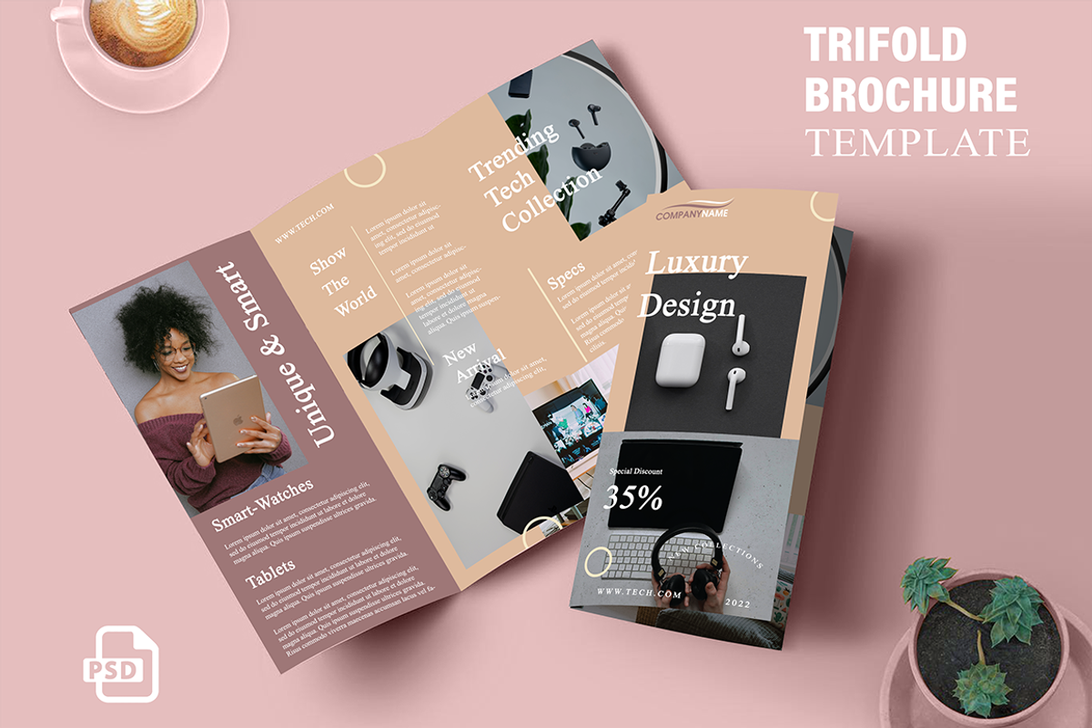 Business Brochure Template, a Brochure Template by Asker Design (Photo 1 of 4)
