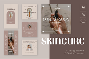 Esthetique Skincare Instagram Kit