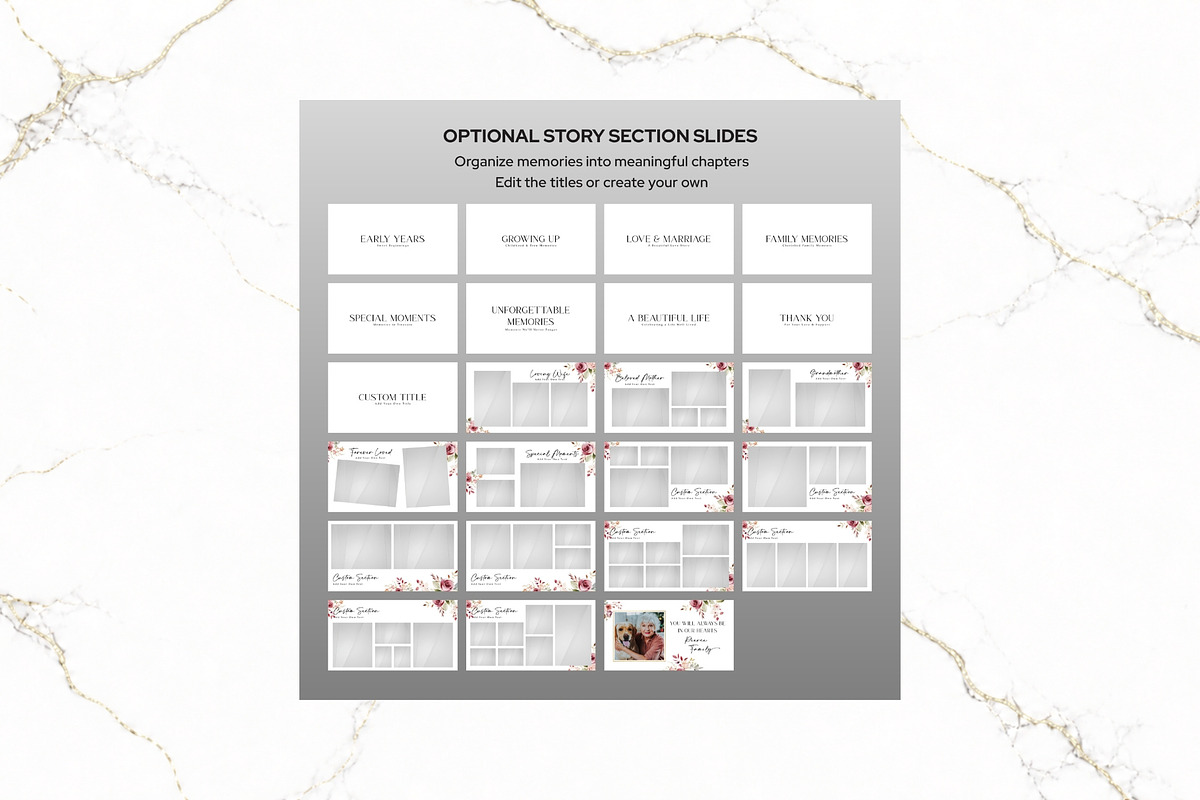 Funeral Slideshow Canva FS006, a Presentation Template by TyphoonStudio (Photo 4 of 8)