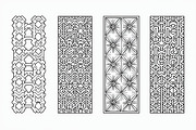 Modern Maze Style Laser Cut Patterns, an Illustration by jahid234 (Thumbnail 8 of 9)