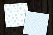 Blue Patterns Digital Paper, a Pattern Graphic by Design Scotch (Thumbnail 5 of 8)
