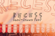Recess | Regular & Light, a Font by Outback Design Co. (Thumbnail 6 of 7)