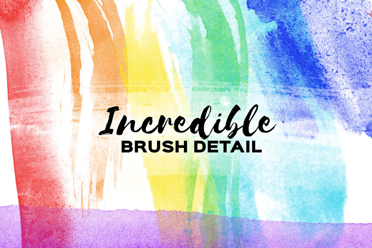 450 Watercolor Brushes. PS Hi-Res, a Brush Add-On by Masherdraws (Photo 7 of 11)