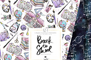 Back to School Teacher Patterns, a Pattern Graphic by KaramfilaS (Thumbnail 8 of 10)