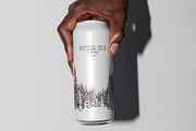Snow-Covered Winter Pine Forest, a Seasonal Illustration by TheMountBirdStudio (Thumbnail 4 of 5)