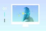 Oxo - Responsive Website Portfolio, an App Template by Ira Banana Studio (Thumbnail 2 of 12)