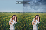 30 Cloudy Sky Overlays, a Layer Style Add-On by CreativePresets.com (Thumbnail 4 of 9)