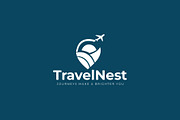 TravelNest Travel Logo Template, a Branding & Logo Template by SANB (Thumbnail 2 of 3)
