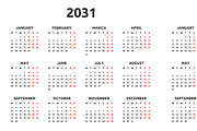 Calendar 2025, 2026 and 2032, a Graphic by Volyk (Thumbnail 6 of 7)