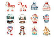 Scandinavian Christmas, an Illustration by Design Market (Thumbnail 3 of 3)