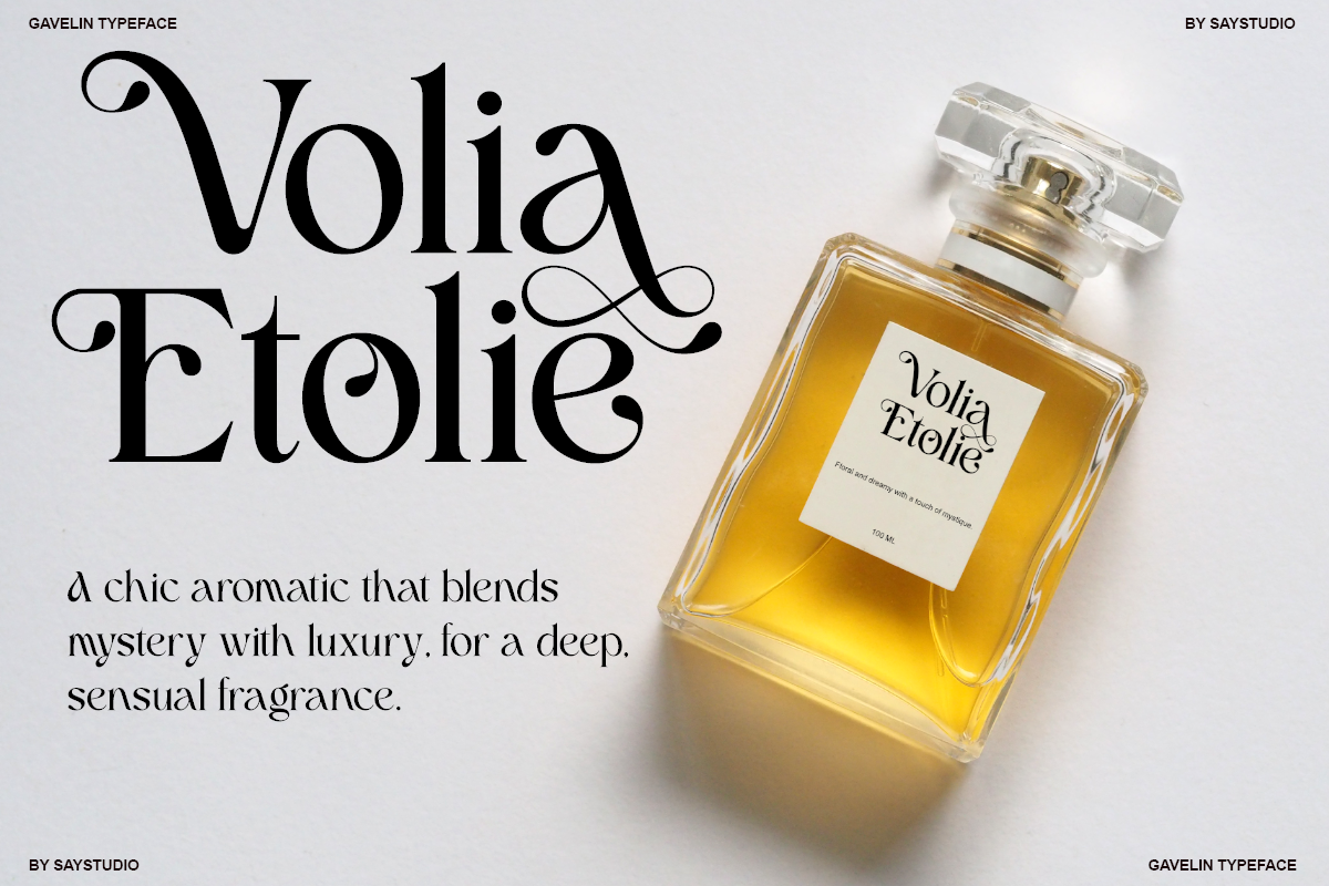 Gavelin - Luxury Serif Font, a Serif Font by Say Studio (Photo 10 of 12)