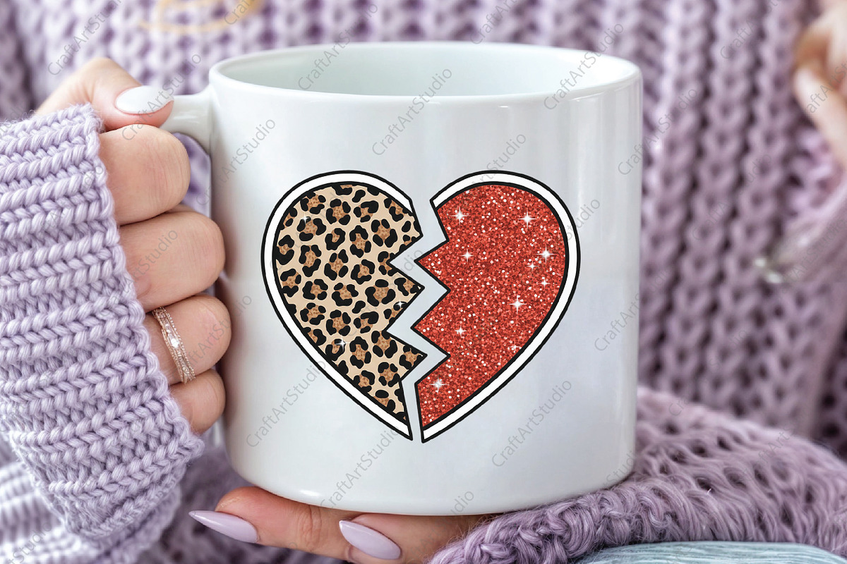 Valentine’s Day Love Heart PNG, an Illustration by CraftArtStudio (Photo 3 of 4)