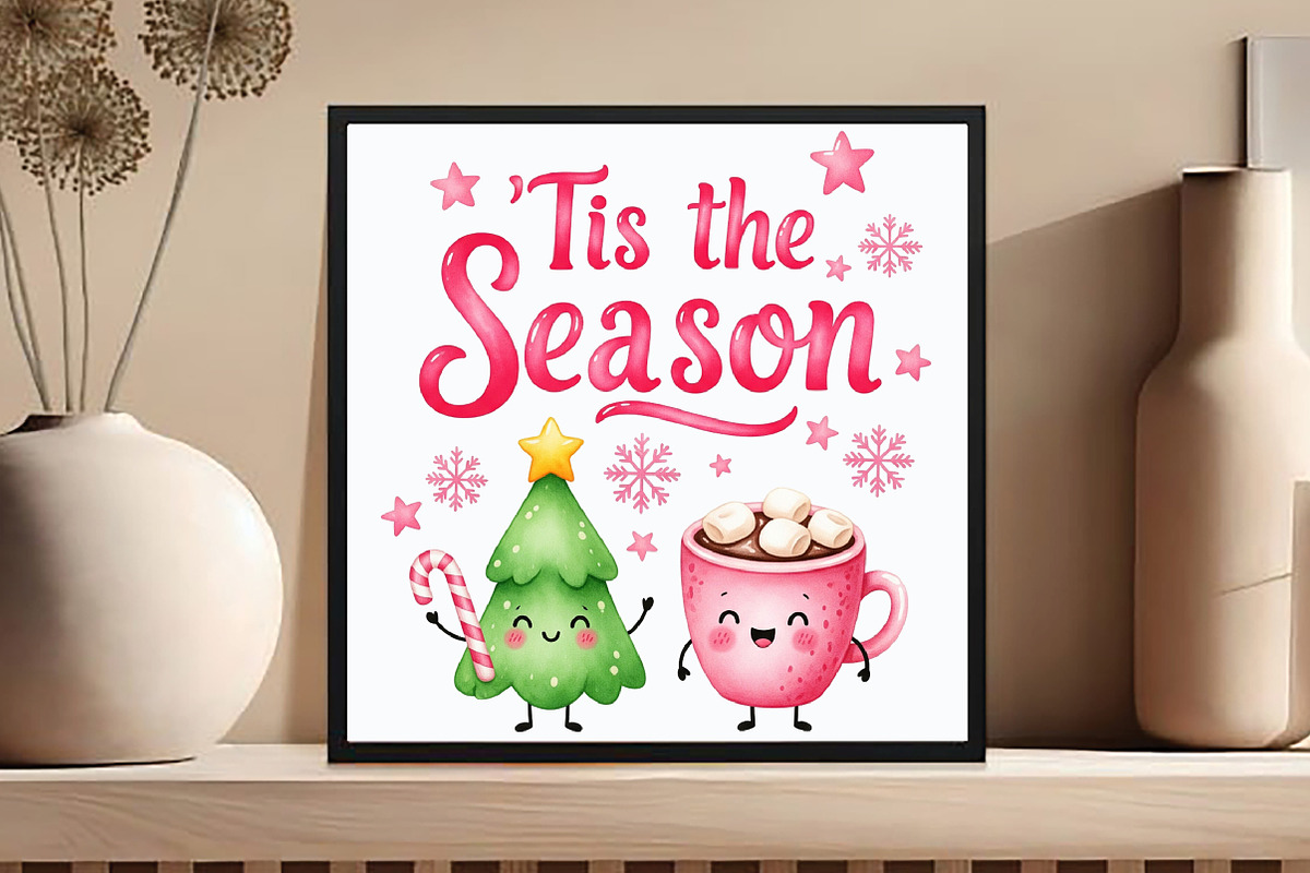 Tis the Season Christmas Gingerbread, an Illustration by DreamCafeArt (Photo 2 of 6)