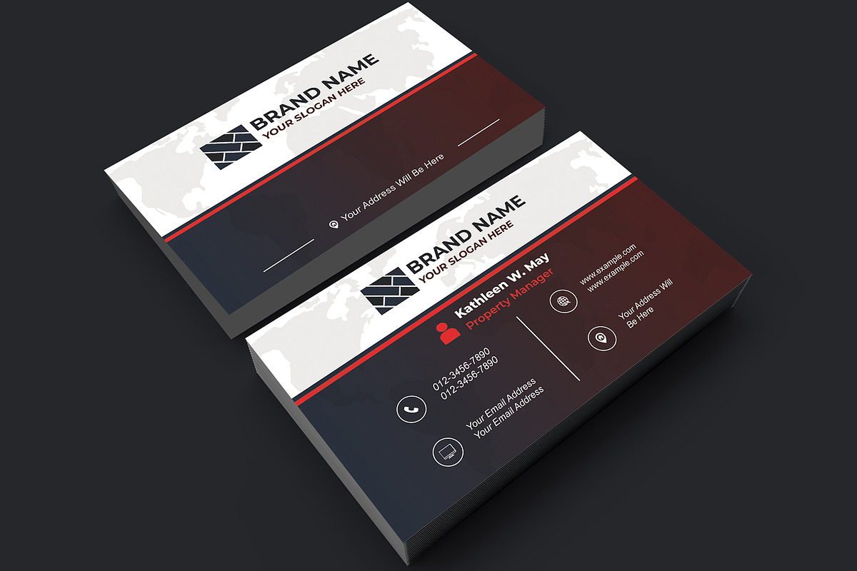 Freelancer Card Template PSD preview 5
