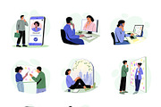 Office Illustration Art Set, a Work Illustration by Brickclay (Thumbnail 8 of 9)