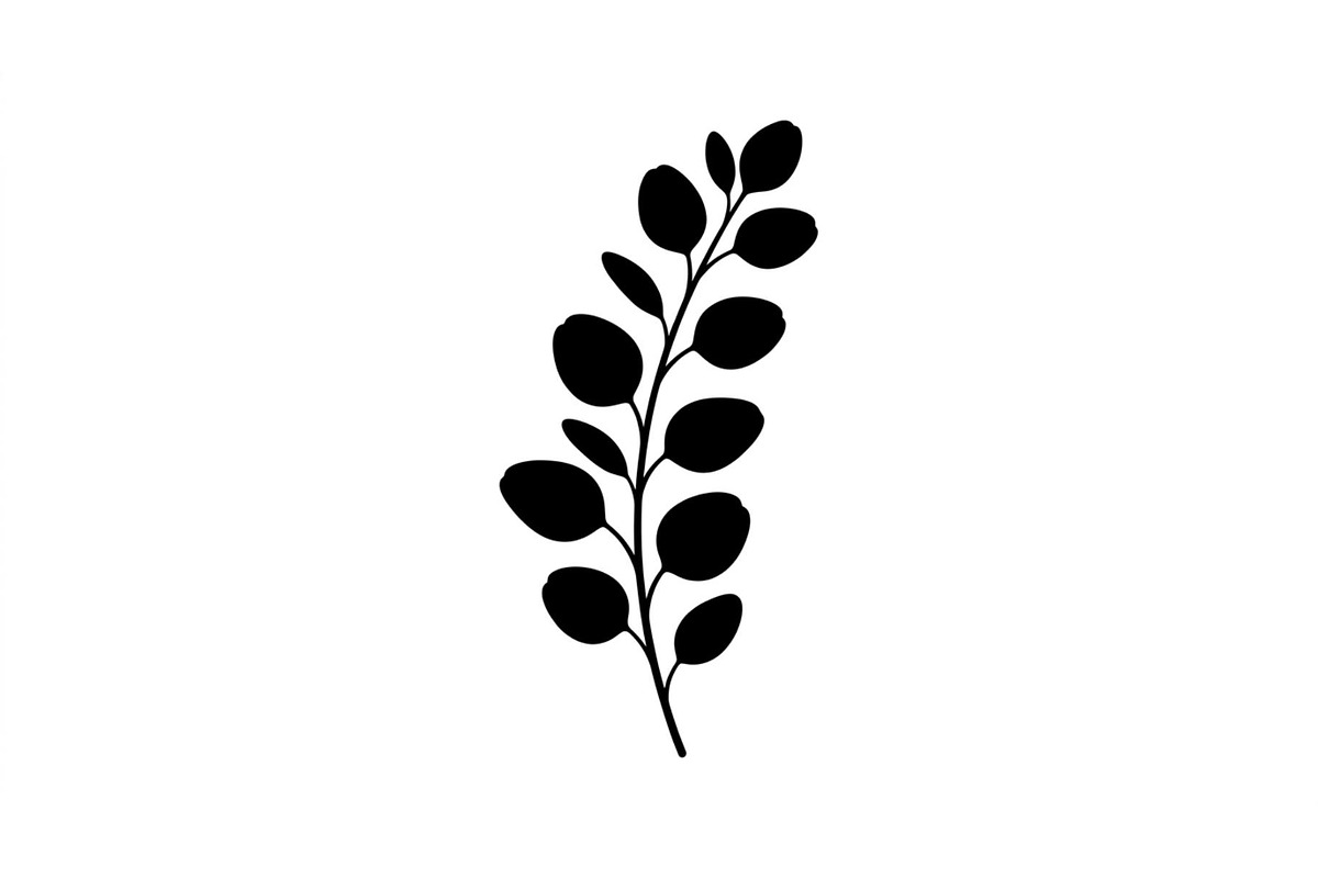 Eucalyptus Leaf Branch Collection, an Object Graphic by Designer_Momina (Photo 2 of 3)