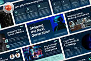 Artificial Intelligence Powerpoint, a Presentation Template by rgbryand (Thumbnail 1 of 7)