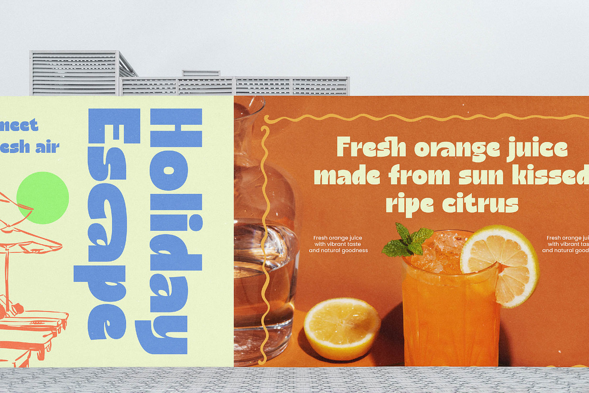 Natural Sage Retro Display Font, a Sans Serif Font by timelesstype.co (Photo 6 of 20)