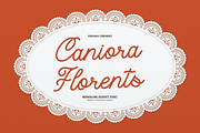 Caniora Florents | Monoline Script, a Script Font by gracetype_studio (Thumbnail 1 of 12)