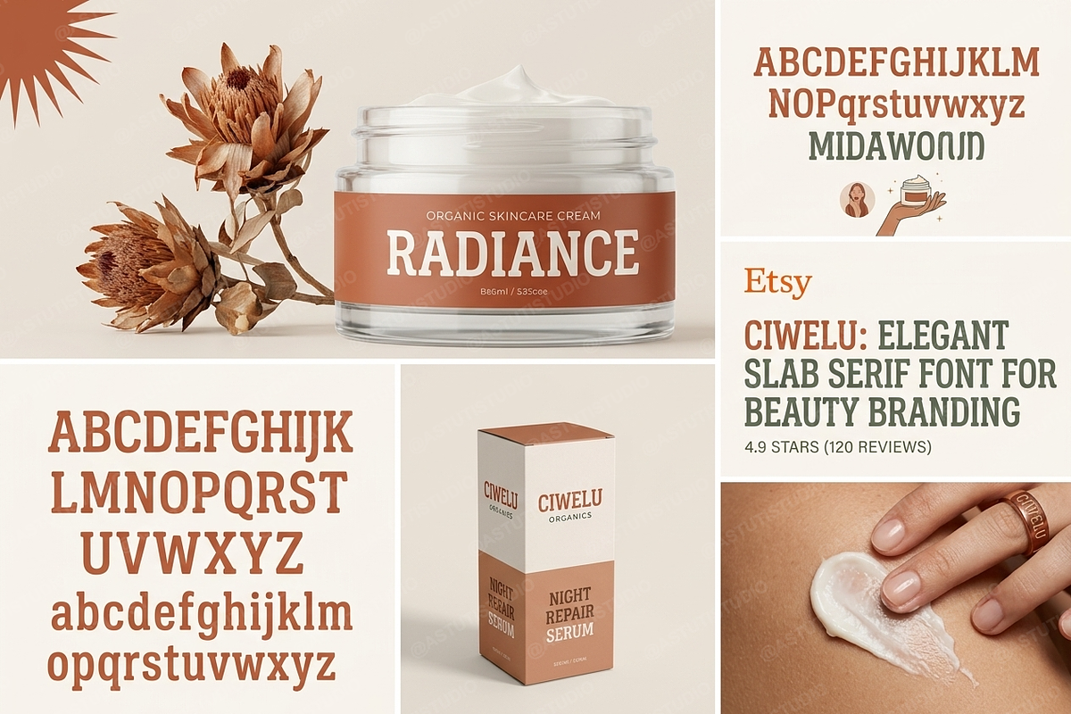 Ciwelu | A Sophisticated Serif, a Serif Font by Astuti Studio (Photo 25 of 25)