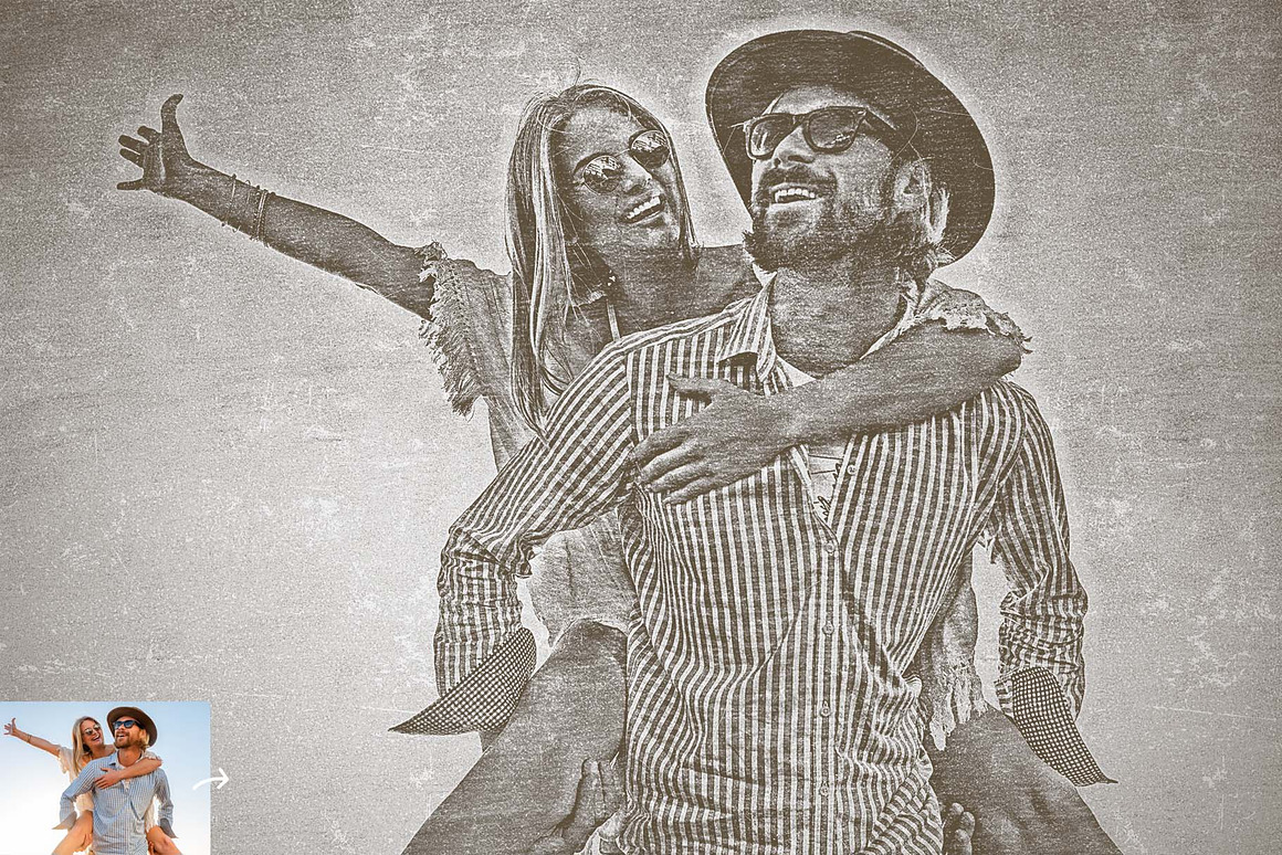 Vintage Photo Effect Bundle, an Action Add-On by MRI STUDIO (Photo 8 of 68)