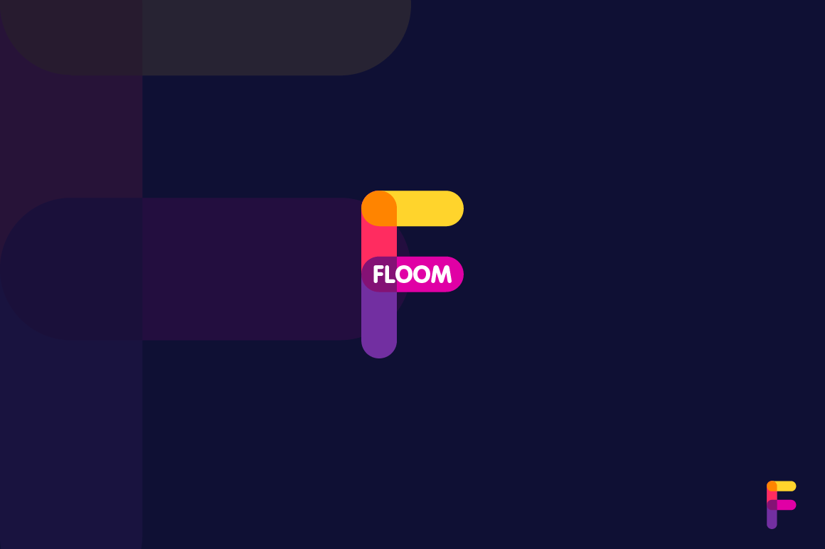 Floom - Letter F Logo, a Branding & Logo Template by Suhandi