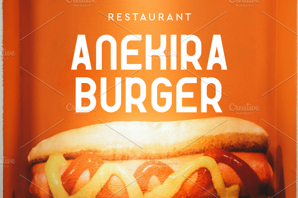 Obade Logo Font, a Sans Serif Font by Artiveko (Photo 6 of 7)