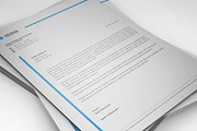 Simple Letterhead, a Stationery Template by DesignGhar (Thumbnail 3 of 3)