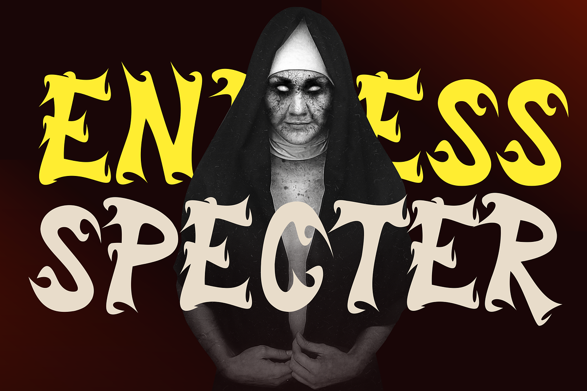 Chased Kobold - A Modern Spooky, a Blackletter Font by Marvadesign (Photo 4 of 7)