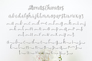 Treandy, a Script Font by Artic Type (Thumbnail 9 of 9)