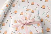 Dopamine Cakes Seamless Pattern Set, a Food Illustration by Oleksandra Illustrates (Thumbnail 14 of 14)