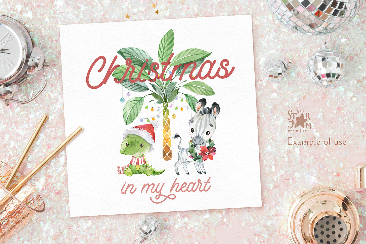 African Christmas Collection, an Animal Illustration by StarJam (Photo 5 of 5)