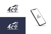 Modern Monochrome Unicorn Logo, a Branding & Logo Template by Artnivora.Std (Thumbnail 2 of 4)