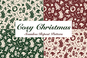 Cosy Christmas Repeat Pattern