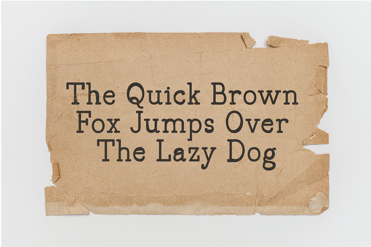 Draftside Typewriter, a Slab Serif Font by Randi Irvan | Rvandtype (Photo 5 of 10)