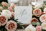 Square Card Mockup Garden Rose, a Product Mockup by TatiMockup (Thumbnail 4 of 5)